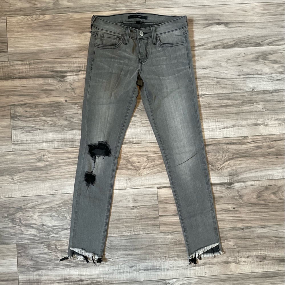 Flying Monkey low waisted cropped jeans size 24